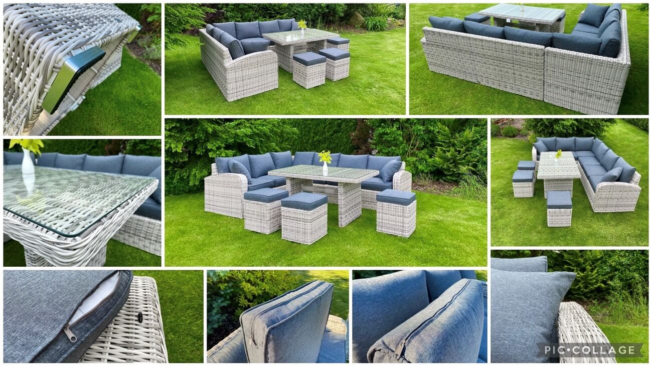 tentino zahradní sestava portorico mocca koláž